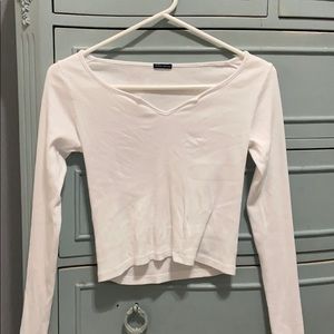 White long sleeve shirt from brandy